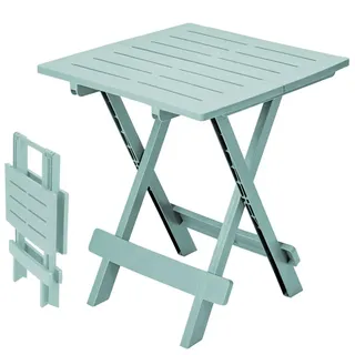 PROGARDEN Klapptisch 45 x 43 x 50 cm weiß