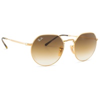 Ray-Ban RB3565 Jack 53mm polished gold/brown (RB3565-001/51)