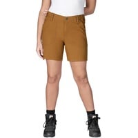 CARHARTT Rugged Flex Canvas Work, Shorts Damen - Hellbraun - W18