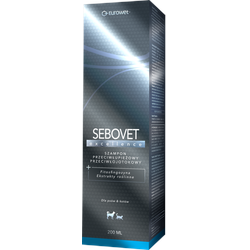 SEBOVET excellence  Anti-Schuppen- und Anti-Seborrhoe-Shampoo für Hunde und Katzen 200ml (Rabatt für Stammkunden 3%)