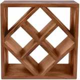 Möbilia Weinregal 40 x 25 x 40 cm Beige