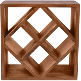 Möbilia Weinregal 40 x 25 x 40 cm Beige