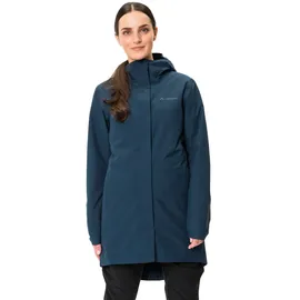 Vaude Damen Cyclist Padded II Mantel (Größe M, blau)