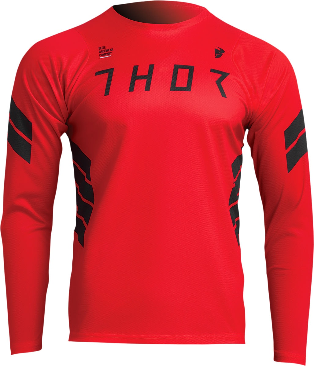 Thor Assist Sting S22, jersey - Rouge/Noir - XS