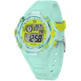 ICE-Watch Ice Digit Explorer 40 mm Silikongehäuse Grün Silikonarmband Türkis S