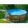 EXIT TOYS Wood Pool 450 x 122 cm inkl. Filterpumpe