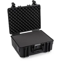 B&W International B&W Case Type 6000 SI schwarz mit Schaumstoffeinsatz