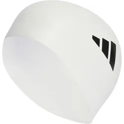 adidas Performance 3-Streifen Badekappe 001A - white/black
