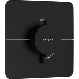 Hansgrohe ShowerSelect Comfort Q Thermostat Unterputz, 1 Verbraucher, Mattschwarz
