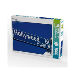CALVENDO Puzzle CALVENDO Puzzle Hollywood 1000 Teile Lege-Größe 64, 1000 Puzzleteile