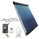 Solar-Paket Röhrenkollektor HP30 4,89 m2 für Schrägdach