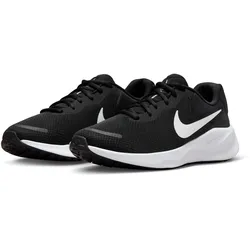 Laufschuh NIKE "REVOLUTION 7", Gr. 42, schwarz, Textil, Synthetik, sportlich, Schuhe