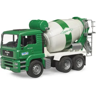 Bruder 02739 - MAN TGA Betonmisch-LKW grün/weiß 1:16