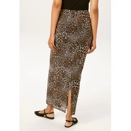 Aniston CASUAL Maxirock Damen Animalprint Beige/Braun/Schwarz 36