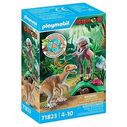 PLAYMOBIL Dinos Velociraptor, Aktion/Abenteuer, 4 Jahr(e), Mehrfarbig
