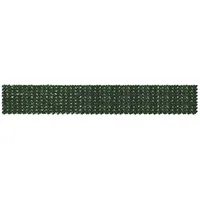 vidaXL Balkonverkleidung 500 x 75 cm Dunkelgrün Polyethylen