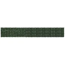 vidaXL Balkonverkleidung 500 x 75 cm Dunkelgrün Polyethylen