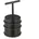 Relaxdays Türstopper Schwarz 7 cm