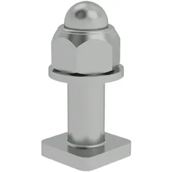 MUNK T-Nut-Schraube M8x18 kpl. Systemgeländer 10 Stück