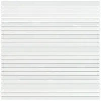 osmo holz Sichtschutzelement 180 x 179 cm Weiß Aluminium