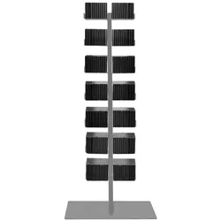 Radius Design CD-Baum 1 Regal (Standversion) H 170,5 cm | silber