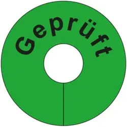 Eichner PVC-Anhänger GEPRÜFT, grüner Grund, ru