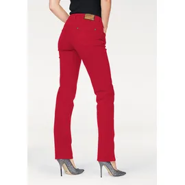 Arizona Gerade Jeans in red | Gr.: 17