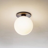 Audo Copenhagen Audo TR Bulb LED-Deckenleuchte schwarz/opal matt