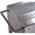 Garden Pleasure Hochbeet Metall 75 x 35 x 80 cm Silber