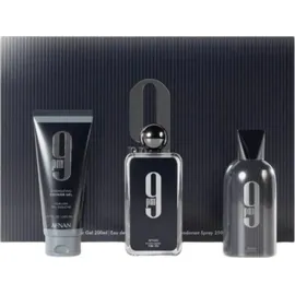 Afnan 9 PM Eau de Parfum 100 ml + Deo Spray 150 ml + Shower Gel 150 ml Geschenkset