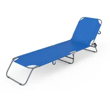 marbueno summer Marbueno Sonnenliege 187 x 55 x 24 cm Dunkelblau