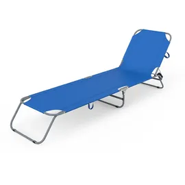 marbueno summer Marbueno Sonnenliege 187 x 55 x 24 cm Dunkelblau