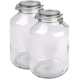 Mäser Einmachglas-Set Gothika, ca. 4,8l, 2-teilig