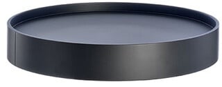 Softline Tablett Drum schwarz, Designer Softline Design Team, 7.4 cm