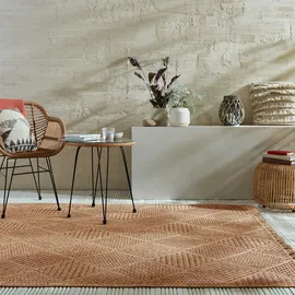 KADIMA DESIGN Teppich, Braun, Textil, Rechteckig, 200x290 cm, pflegeleicht, Teppiche & Böden, Teppiche, Outdoorteppiche