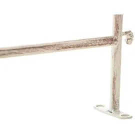 CLP Gartenzaun 124 x 116 cm Antik-Creme