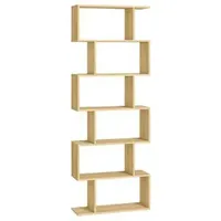 VASAGLE Bücherregal 24 x 70 x 191,6 cm Eiche