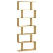 VASAGLE Bücherregal 24 x 70 x 191,6 cm Eiche