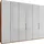 Wiemann Drehtürenschrank Monaco 295,2 x 216 x 58 cm Braun/Weiß