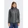 Oxmo Sweatjacke OXBitta", Damen, Gr. S, grau (dunkelgrau melange), Obermaterial: 50% Baumwolle CO. 50% Polyester PES., Sweatjacken Sweatjacke
