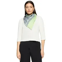 Betty Barclay Basic-Schal mit Print Blau/Grün | Gr.: onesize