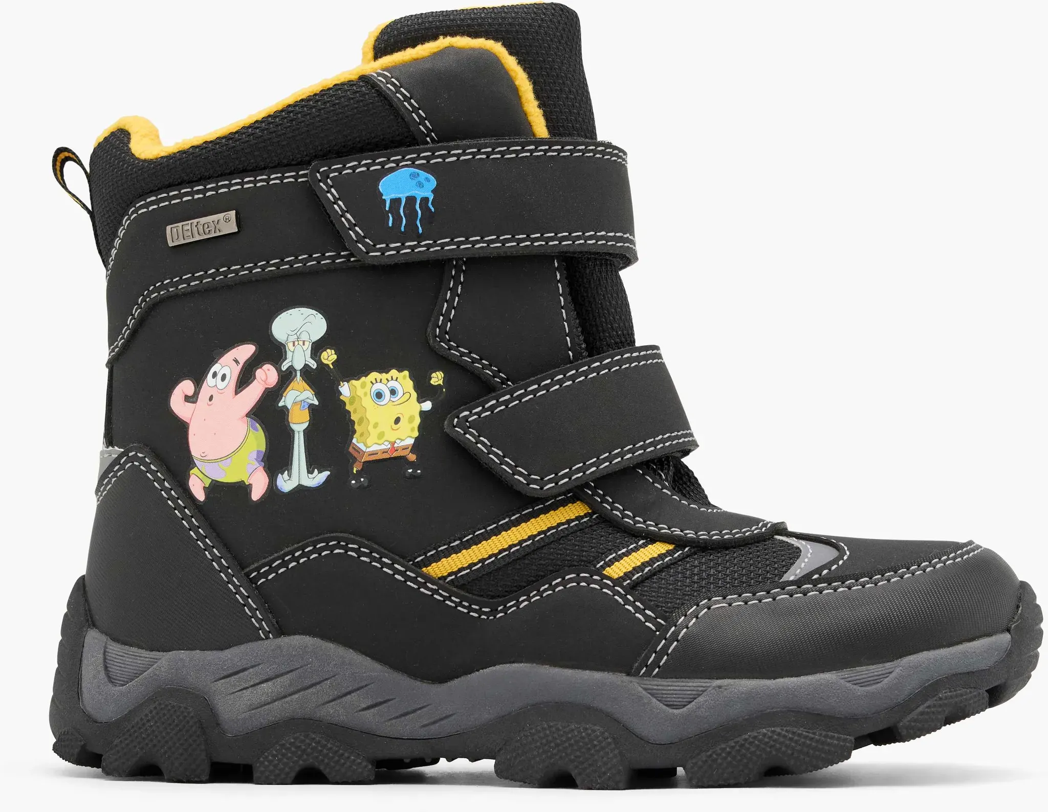 SpongeBob  Winterboots Schwarz, Kinder, Größe: 33, Material: PU/Textil - SpongeBob  Winterboots Schwarz, Kinder, Größe: 33, Material: PU/Textil - man - Schwarz