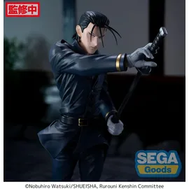 Sega Rurouni Kenshin Luminasta Hajime Saito 21 cm Figur - Blau/Mehrfarbig
