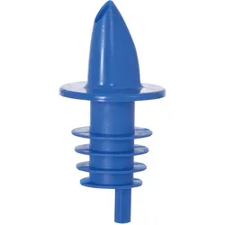 Ausgießer, Kunststoff, langsam - blau - Blau