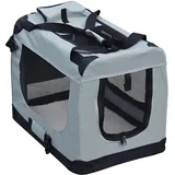 fudajo Transportbox XL 82 x 56 x 58 cm Grau