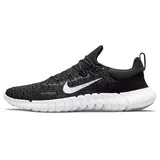 Nike Herren Free Run 5.0 Road Running Shoe, Black/White-Dark Smoke Grey, 42.5 EU - 42.5 EU
