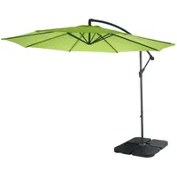 Mendler Acerra Ø 300 cm grün-lemon inkl. Ständer