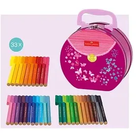 Faber-Castell Connector Handtasche 33er Set