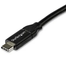 Startech USB-C auf USB-C 2 m Schwarz