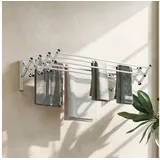 Homcom Wandtrockner 86 m silber